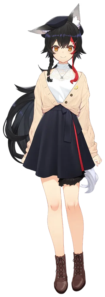 大神ミオの私服（おでかけ）