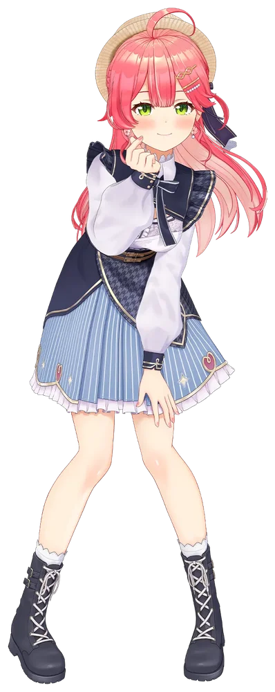 さくらみこのおでかけコーデ