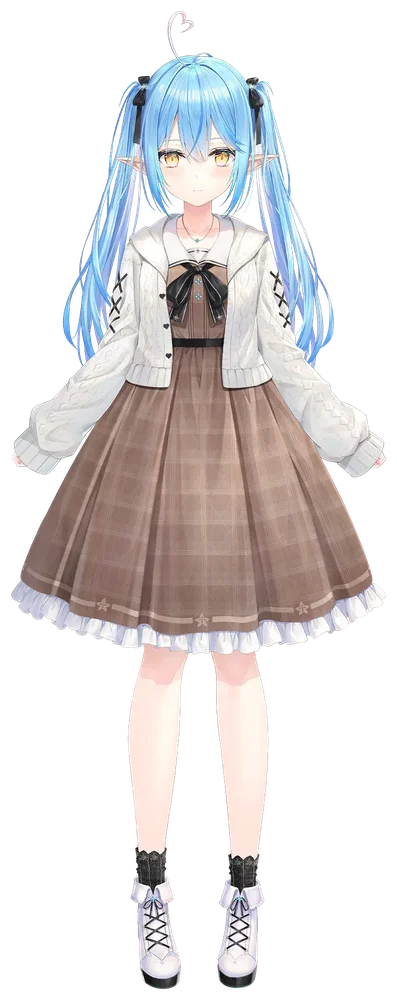 雪花ラミィの私服