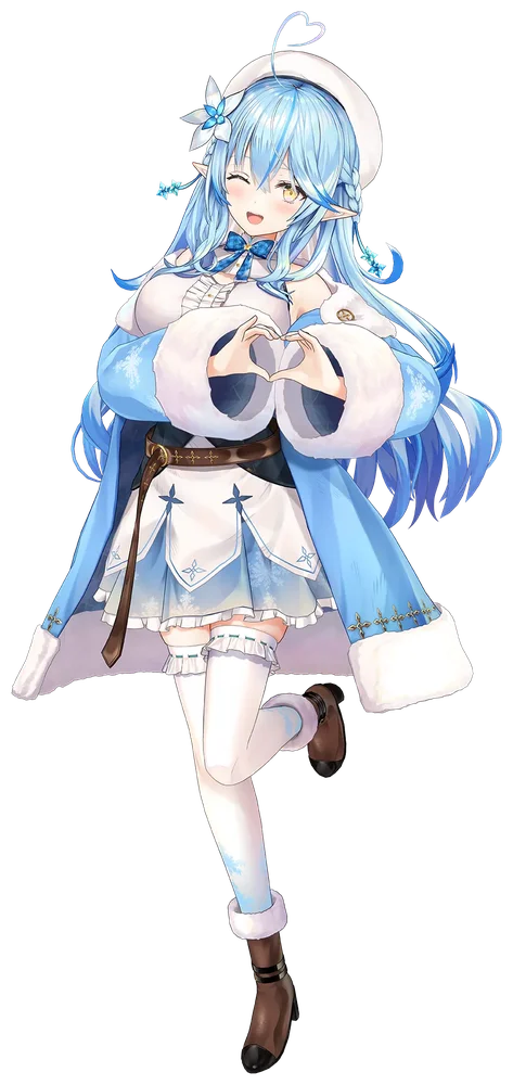 雪花ラミィの初期衣装（3D）