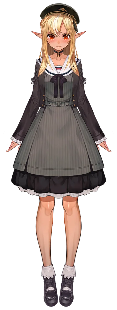 不知火フレアの清楚少女風（おでかけ）
