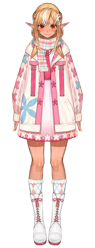 不知火フレアのワンピース（パーカー）