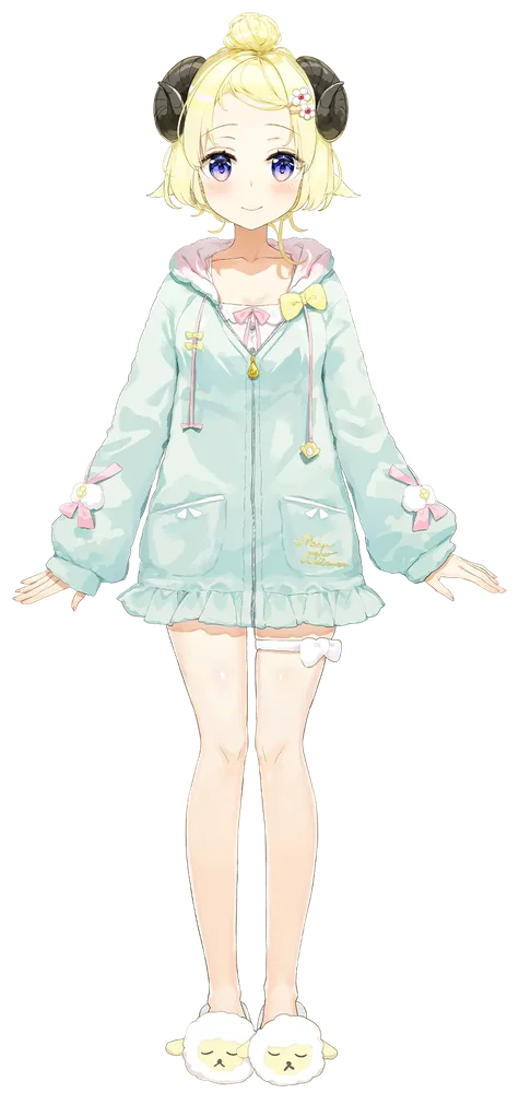 角巻わための恐竜パジャマ