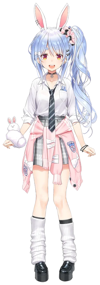 兎田ぺこらのギャル制服