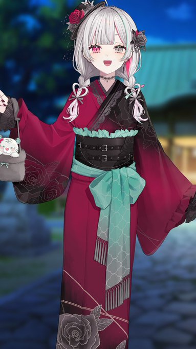 和装(赤基調)
