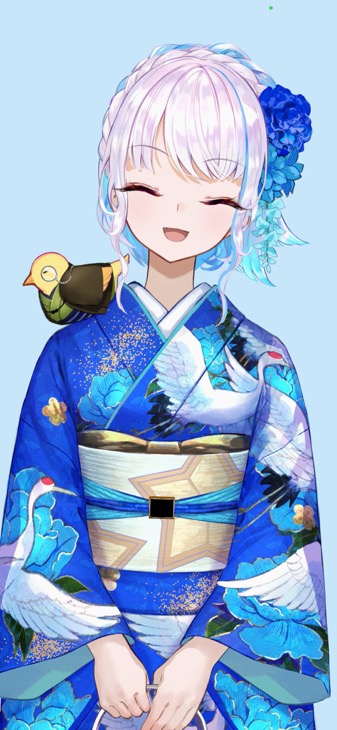 着物(青色)